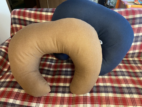 New! OKETANIらくらくクッション　～　へたらない　授乳クッション～　ココアブラウンの詳細画像